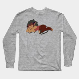 Cat(ra) Nap Long Sleeve T-Shirt